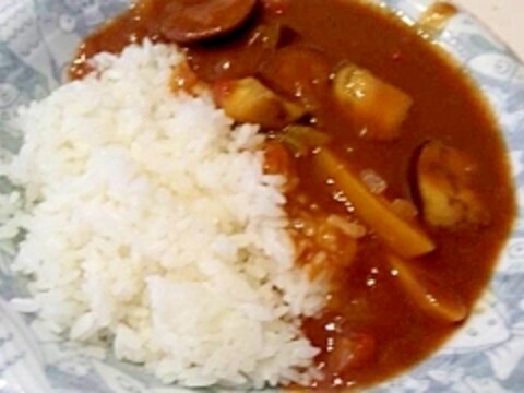 簡単!トマト缶で夏野菜カレー